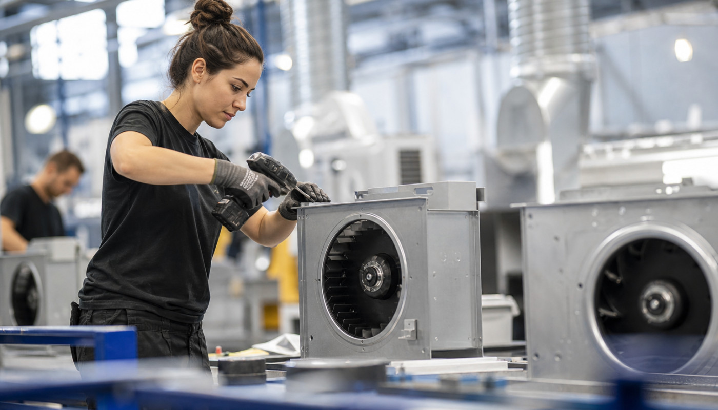 Petites révolutions dans la fabrication des systèmes de ventilation